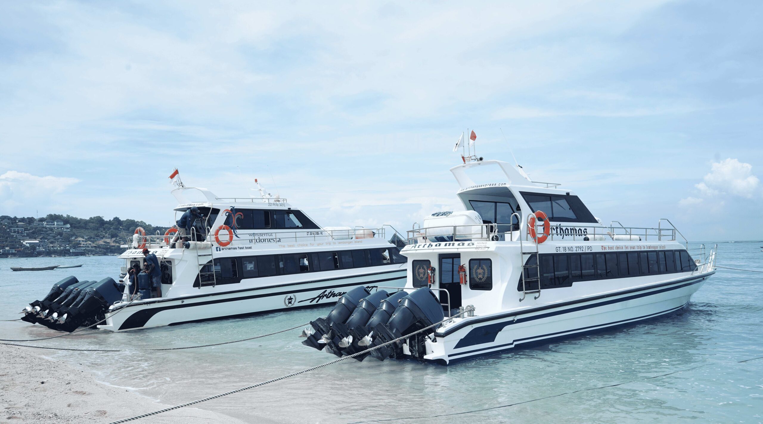 Arthamas Express, Boat to Lembongan