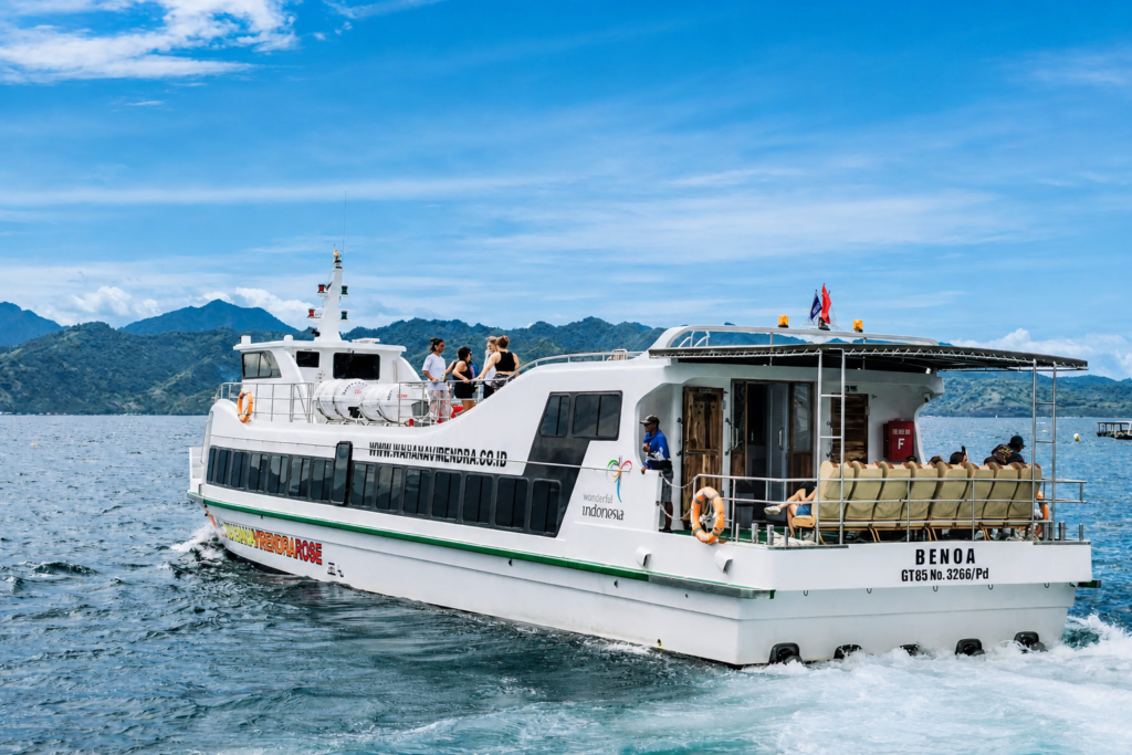 Wahana Virendra Rose, Fast Boat Bali to Gili Island